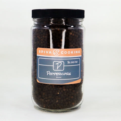 Spiva Cooking Whole Black Peppercorn Bulk