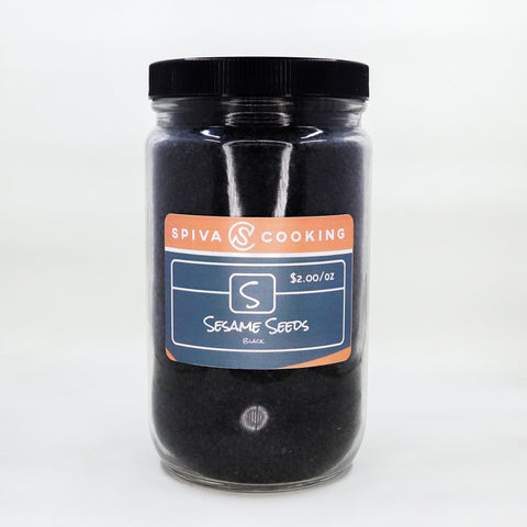 Spiva Cooking Black Sesame Seeds Bulk