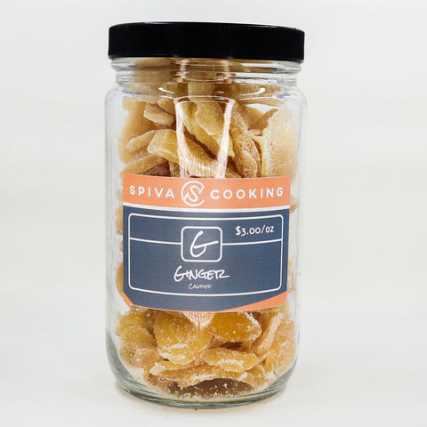 Spiva Cooking Candied Ginger Bulk